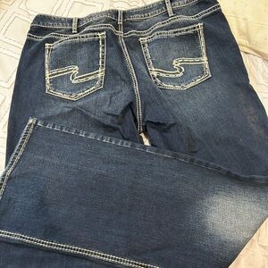 Women Silver Brand Jeans